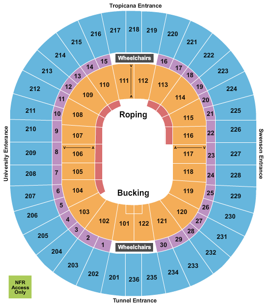 NFR 2024 Tickets Live at Thomas & Mack Center